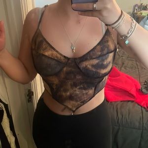 Cropped Inside out tank